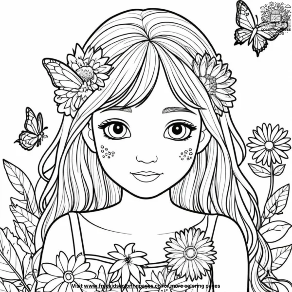 Petal pal coloring pages