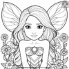 Petal Power Coloring Pages