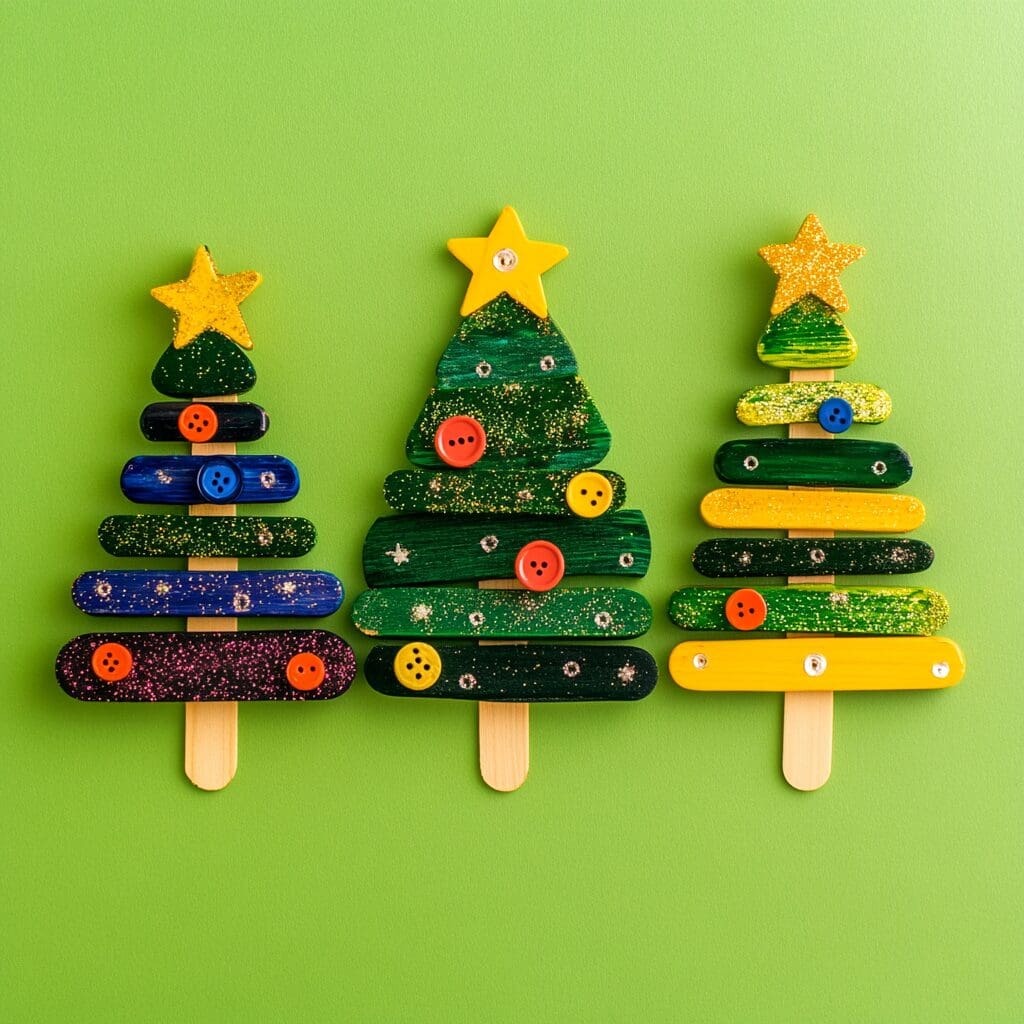 Popsicle stick christmas 1