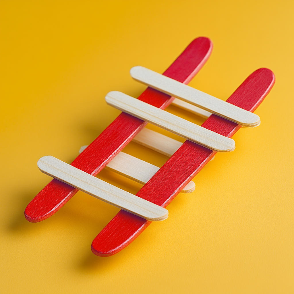 Popsicle stick sleds 1