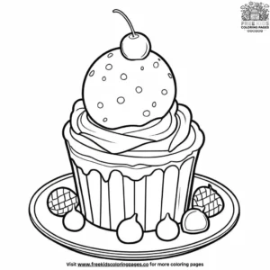 Posadas Dessert Coloring Pages