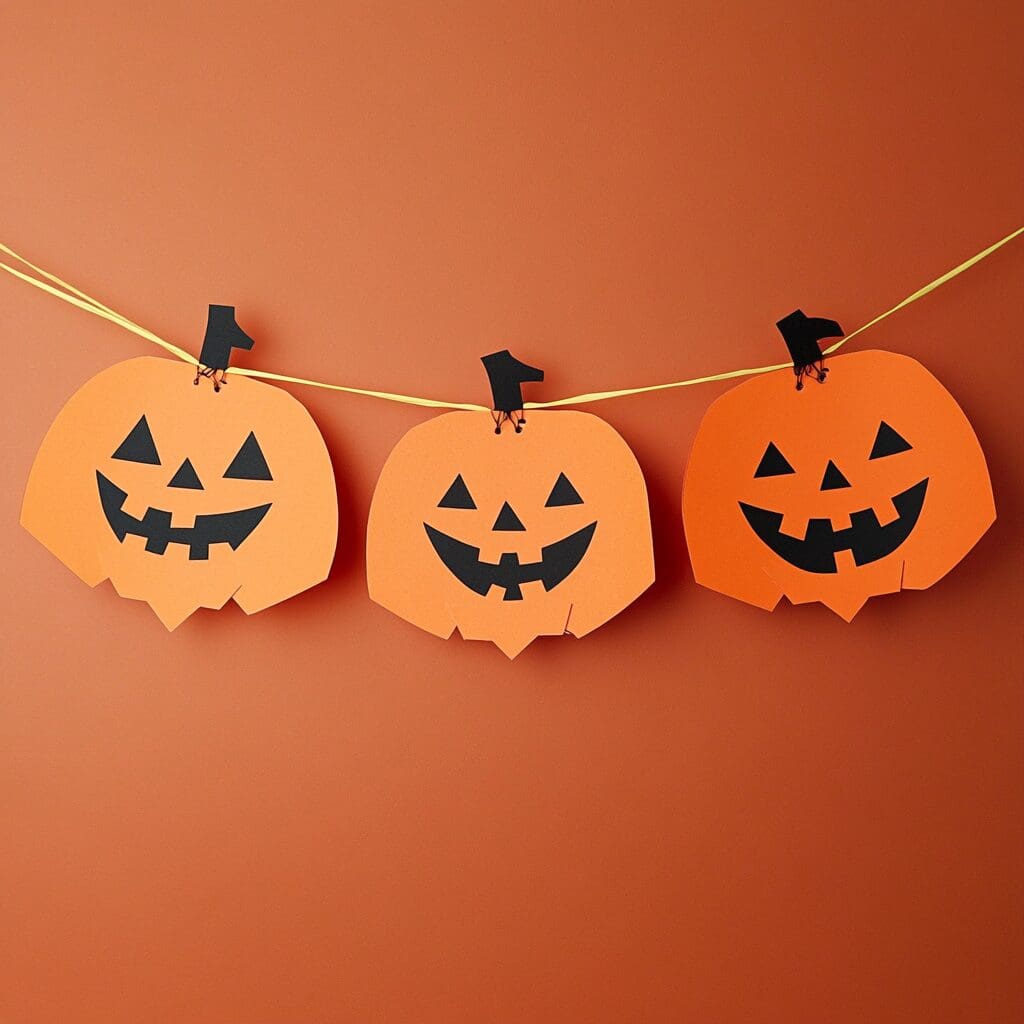 Pumpkin bunting 1