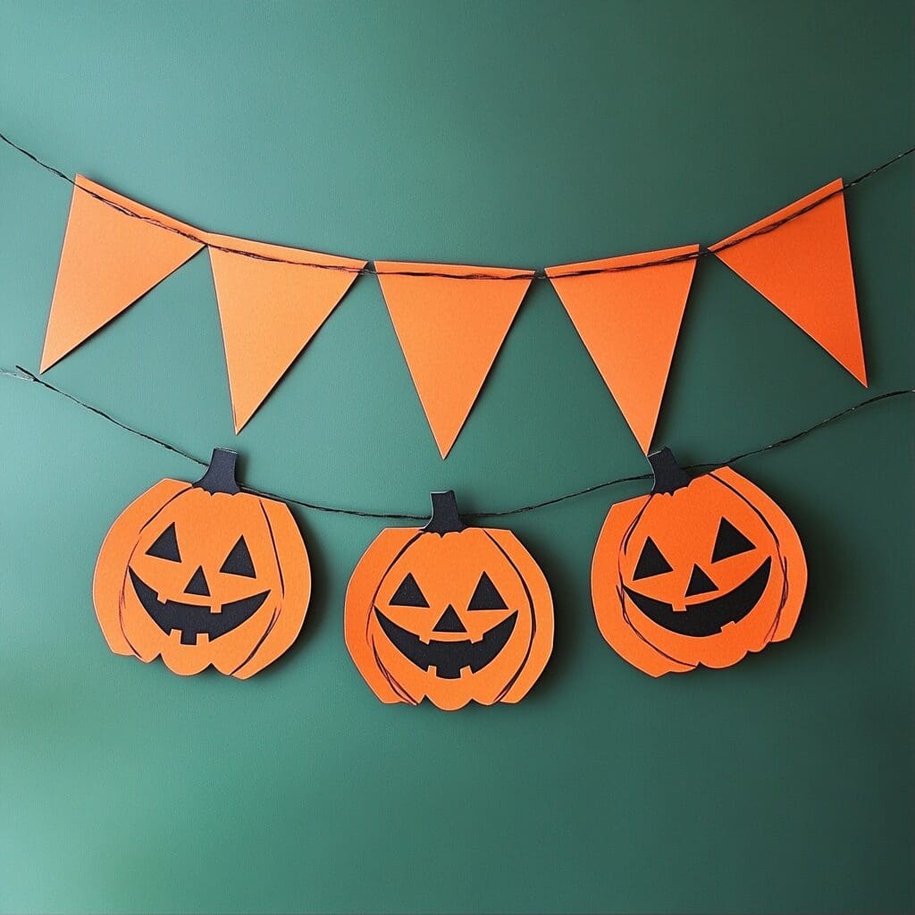 Pumpkin bunting 2