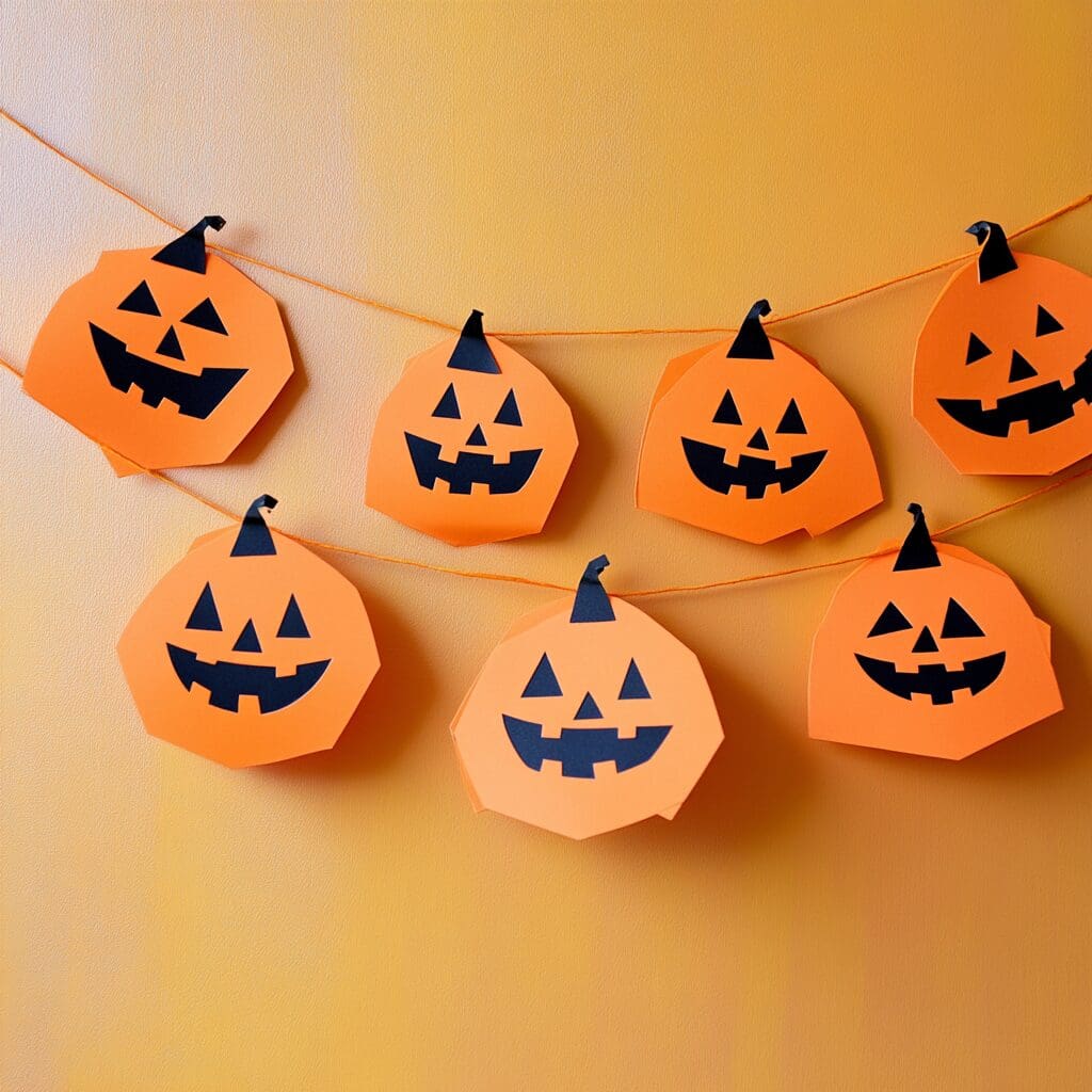 Pumpkin bunting 3