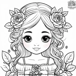 Rosy Cheeks Coloring Pages