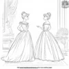 Royal Princess Ball Coloring Pages