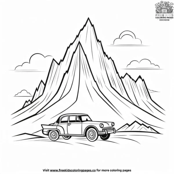 Rugged ridges coloring pages