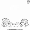 Seashell Shore Coloring Pages