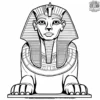 Sphinx of Egypt Coloring Pages