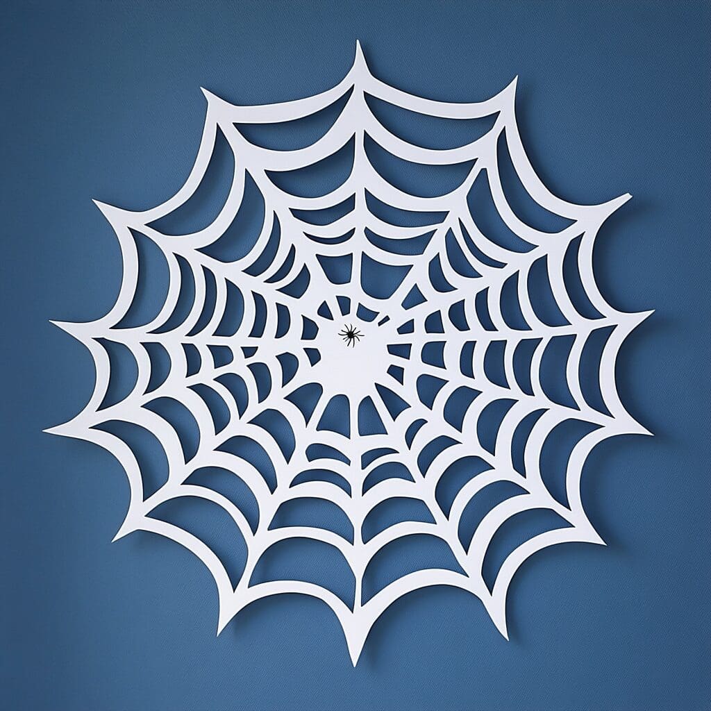 Spider web art and craft 3