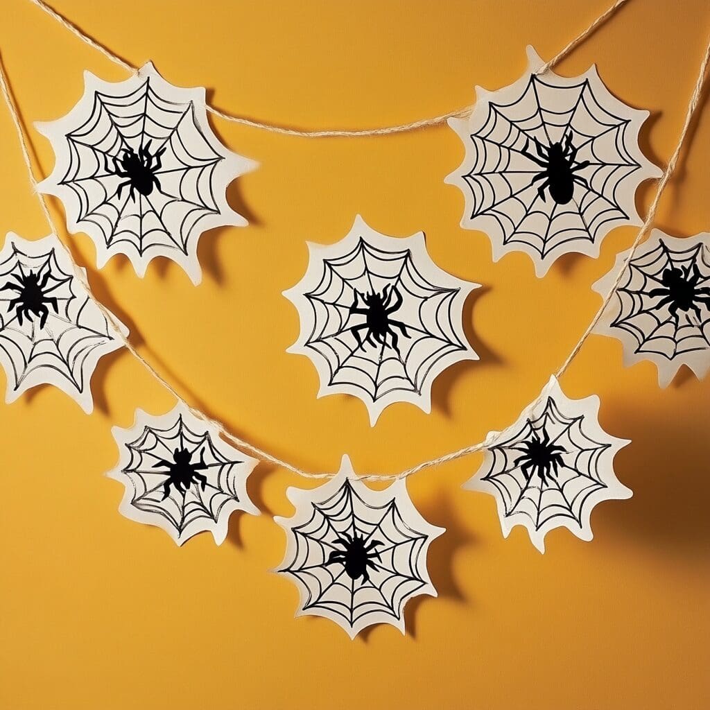 Spider web bunting 1