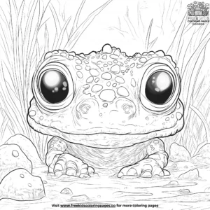 Swamp Creature Coloring Pages