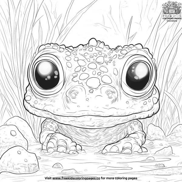 Swamp creature coloring pages