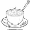 Sweet Arroz con Leche Coloring Pages