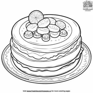 Sweet Mazapan Delights Coloring Pages