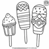 Traditional Paletas Fun Coloring Pages