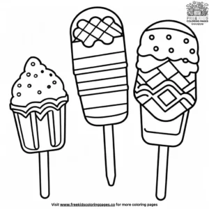 Traditional Paletas Fun Coloring Pages