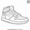 Trendy Streetwear Sneaker Coloring Pages