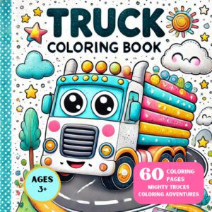 Truck coloring books