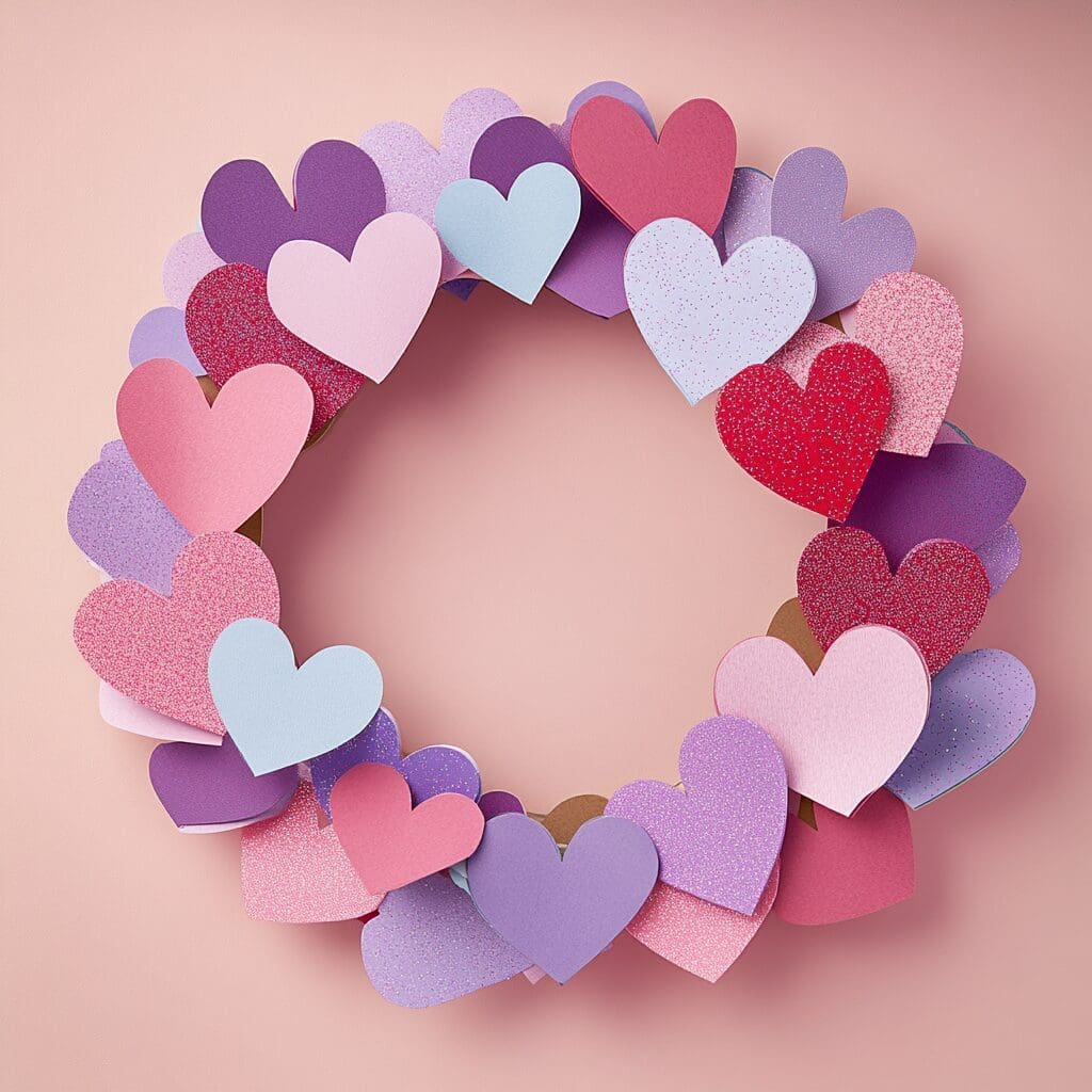 Valentine's day wreath 2