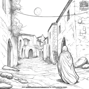 Wandering Spirits Coloring Pages