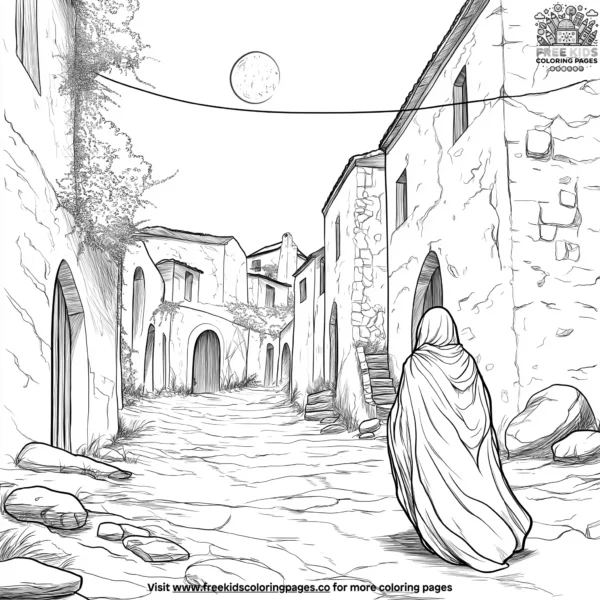 Wandering spirits coloring pages