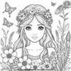 Wildflower Wonder Coloring Pages