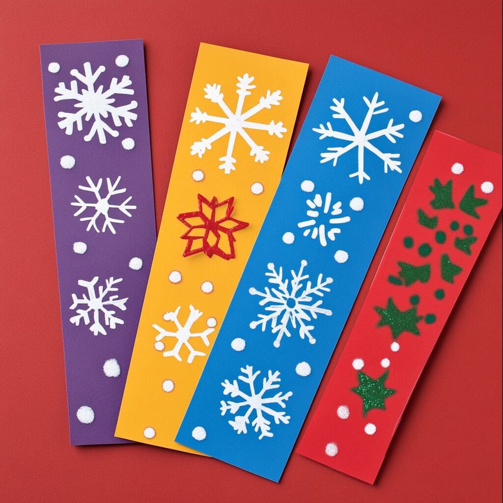 Winter themed bookmark 1