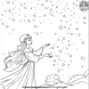 Wishing Stars Fairy Godmothers Coloring Pages