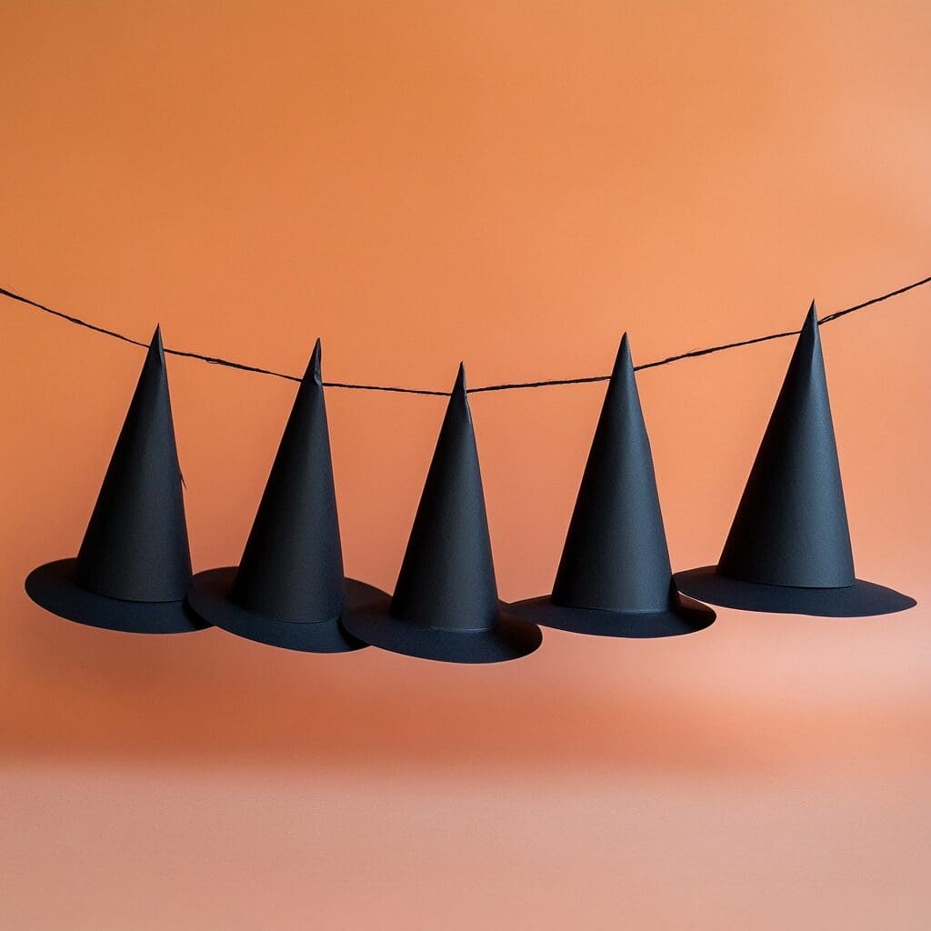 Witch hat bunting 2