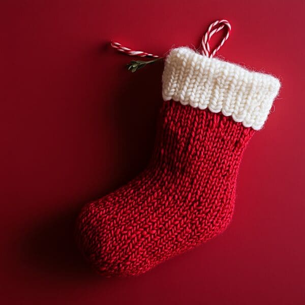 How To Knit A Christmas Stocking In 6 Simple Steps