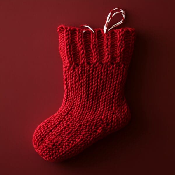 How To Knit A Christmas Stocking In 6 Simple Steps