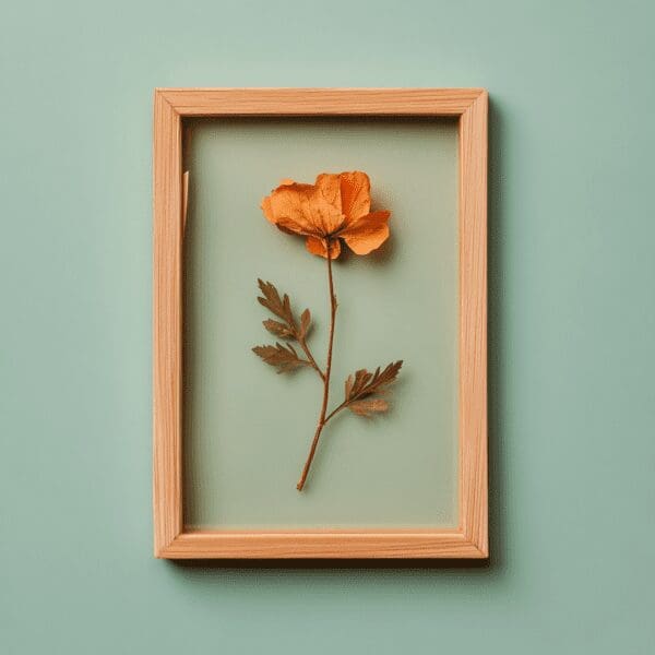 How To Press Flowers In A Frame In 7 Easy Steps