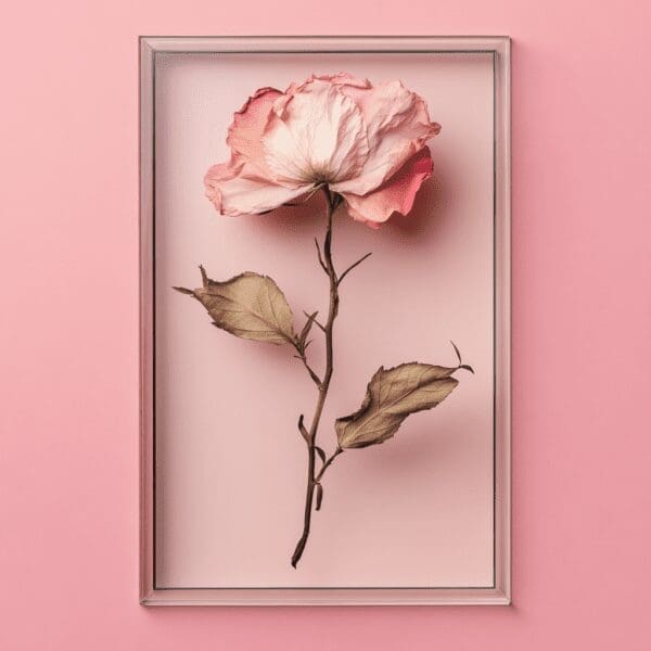 How To Press Flowers In A Frame In 7 Easy Steps
