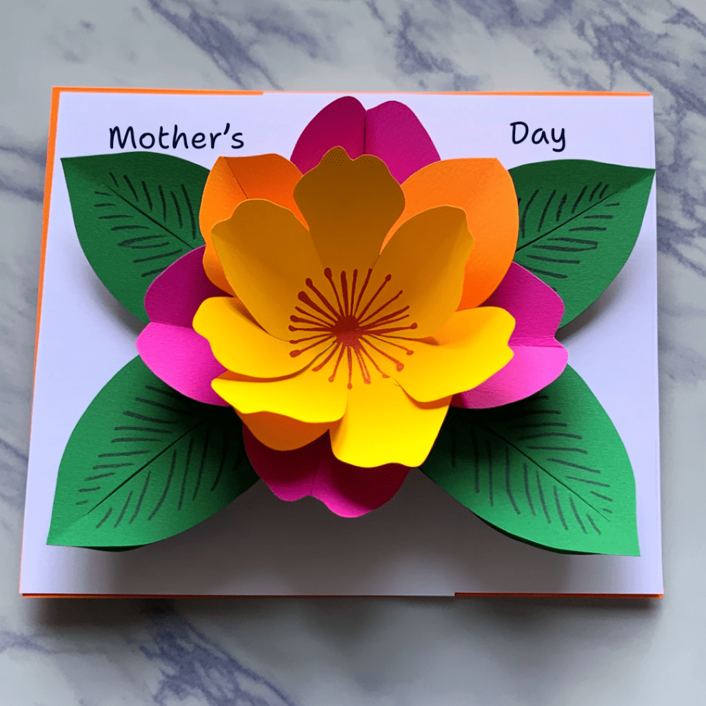 Mothers day card idea