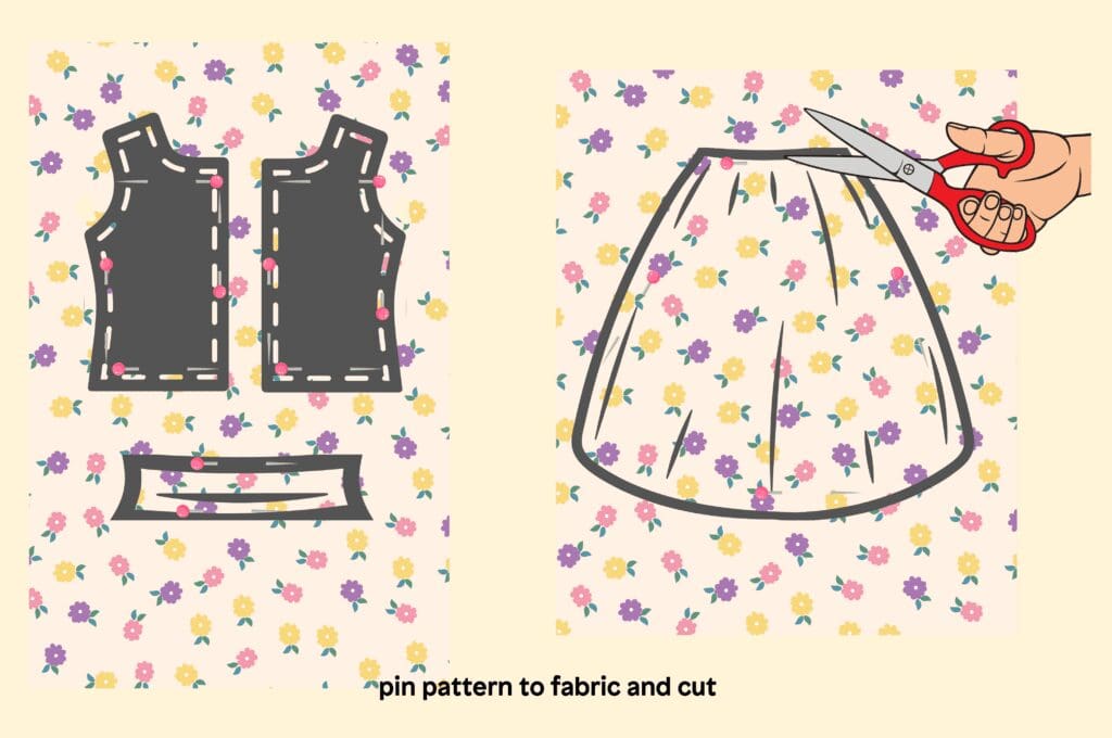 How to sew a dress