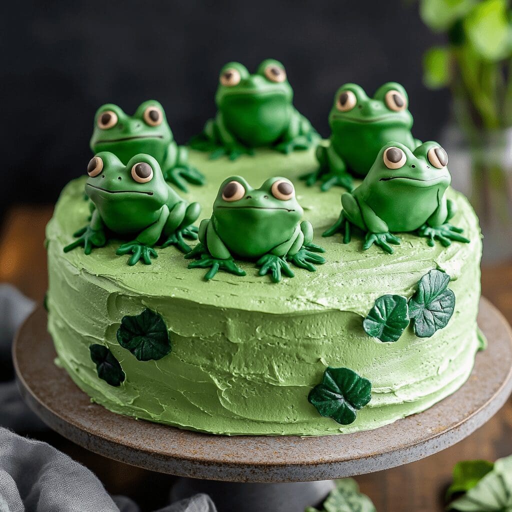 Frog cake ideas