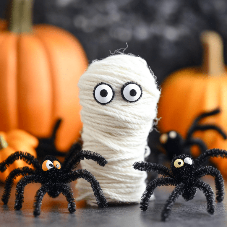 Halloween pipe cleaner crafts