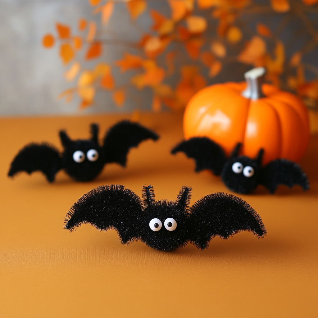 Halloween pipe cleaner crafts