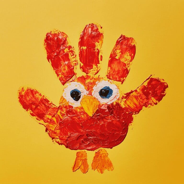 Turkey handprints craft