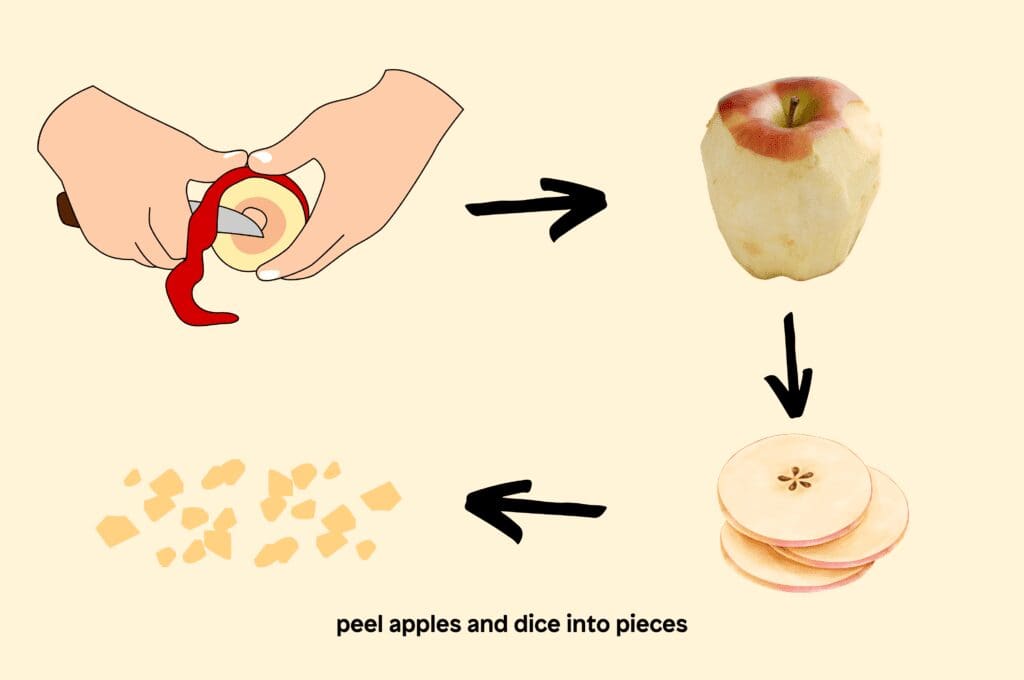 Apple pie bites recipe