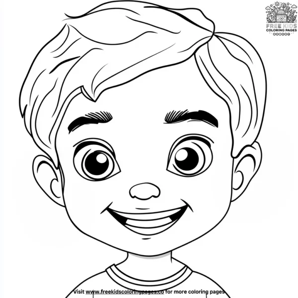 Adventurous expressions coloring pages