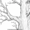 Ancient Bristlecone Bark Coloring Pages