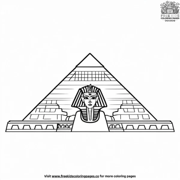 Ancient egypt coloring pages