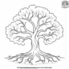 Ancient Gnarled Tree Coloring Pages