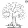 Ancient Tree Hollows Coloring Pages