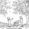 Apple Orchard Outings Coloring Pages