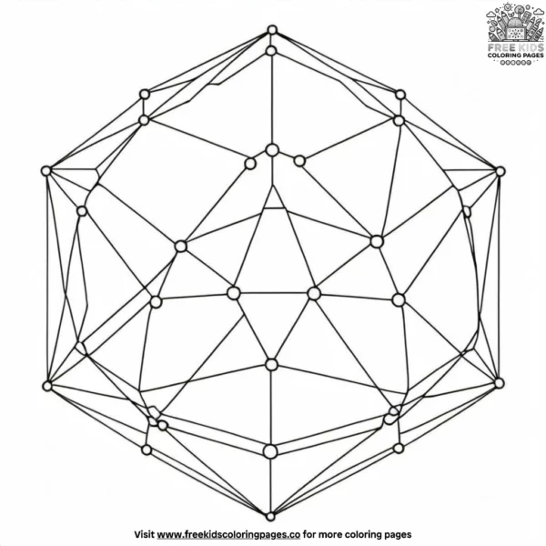 Archimedean solids coloring pages