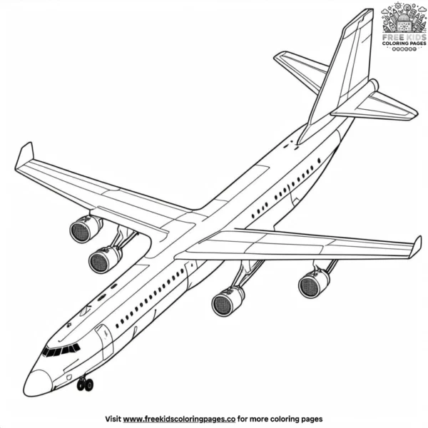 Army plane coloring pages