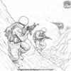 Army in the Battlefield Coloring Pages